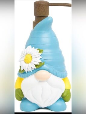 🌼ENVOGUE Gnome Du Jardin Lotion Pump, NWT 🌼
